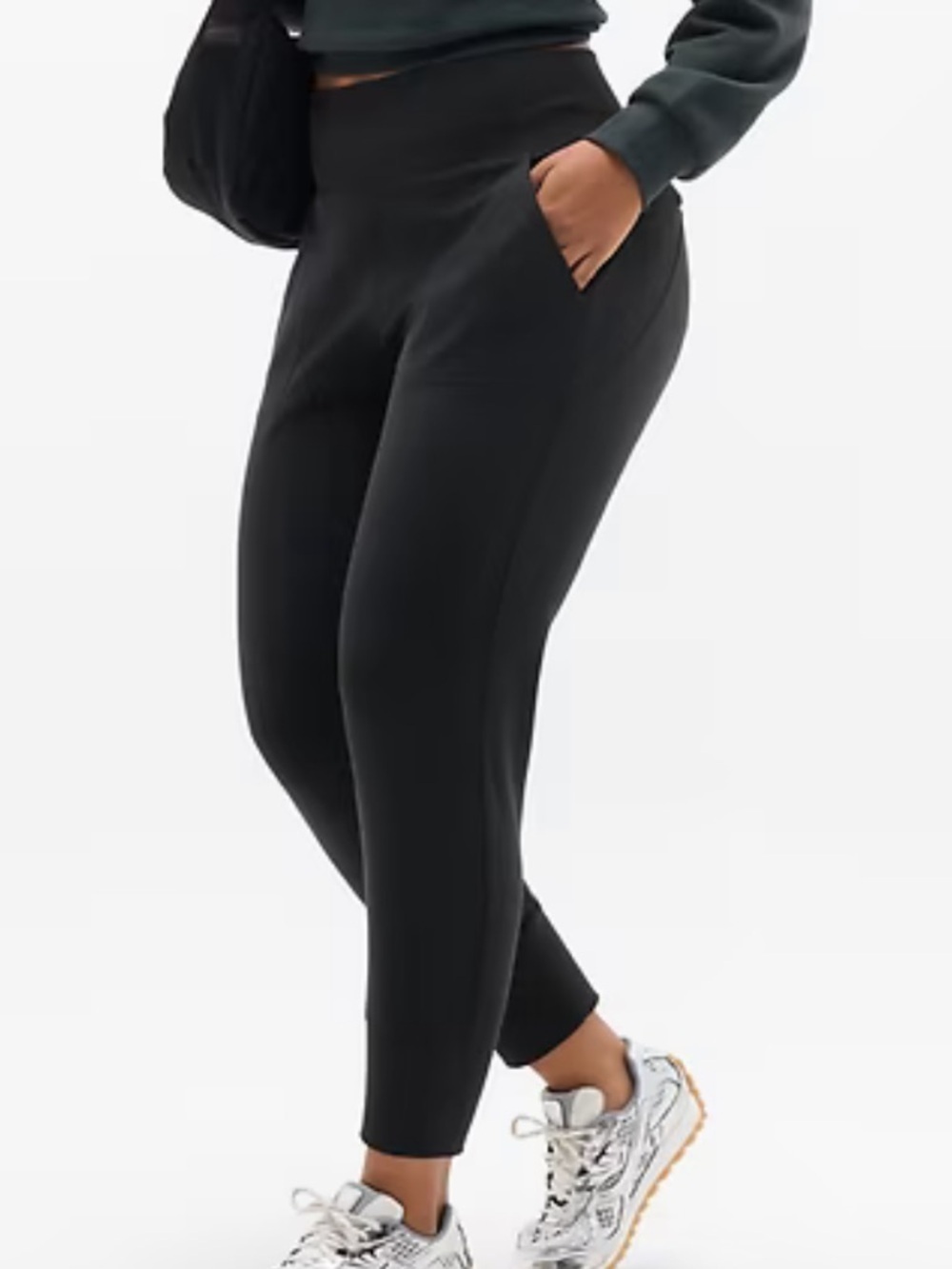 Athleta Venice High Rise Black Jogger Women’s Size Small